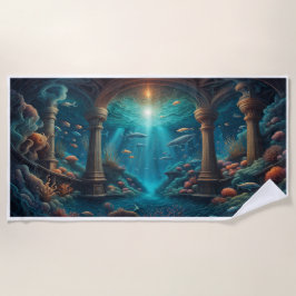 Aquatic Dreamscapes: Andersweltig Strandtuch