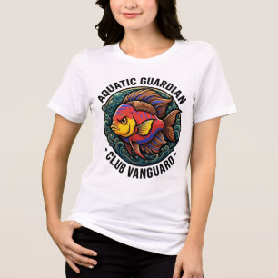 Aquatic Guardian Club Vorhut Fisch Tri-Blend Shirt