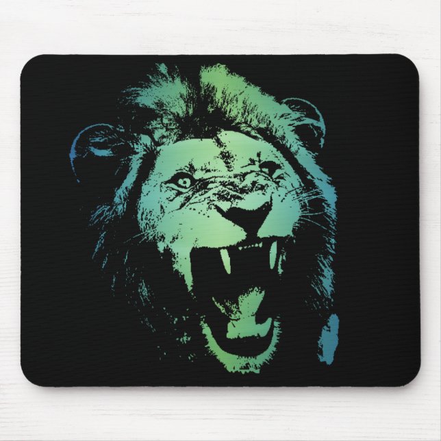 Aquatic Lion Mousepad (Vorne)