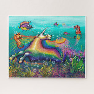 Aquatic Rainbow Unicorn