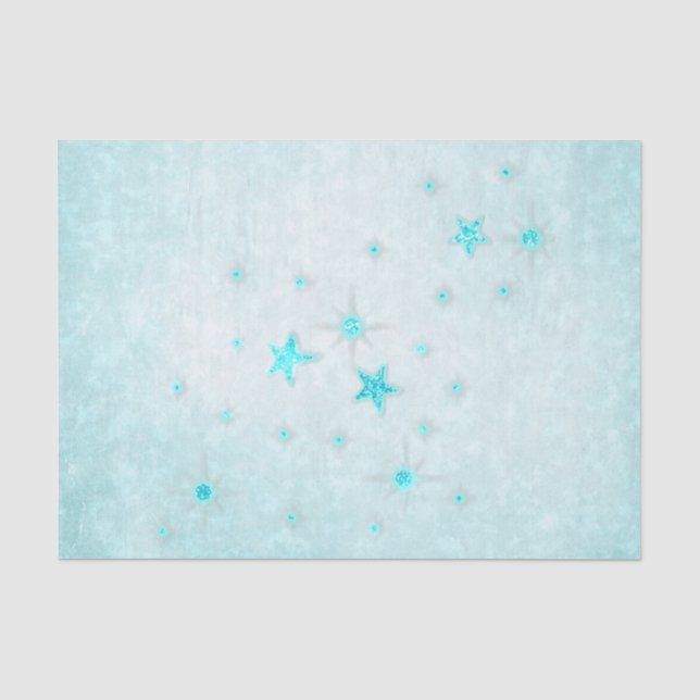 Aquatica 3D Whimsey Babydusche Matching Seidenpapier (Vorderseite)
