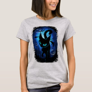 Aquaticat - surreale Katze im T - Shirt Fantasy Oc