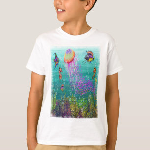 Aquatische Fantasie T-Shirt