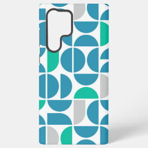 Aquatische Fliesen aus der Mitte des Jahrhunderts Samsung Galaxy Hülle