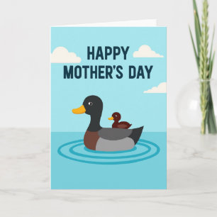 Aquatische Mütter Liebesszene Karte
