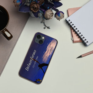 Aquatische Silhouette Wolke Case-Mate iPhone Hülle