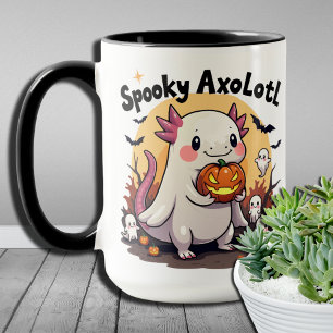 Aquatische Spukgestalten Halloween Axolotl Süßer S Tasse