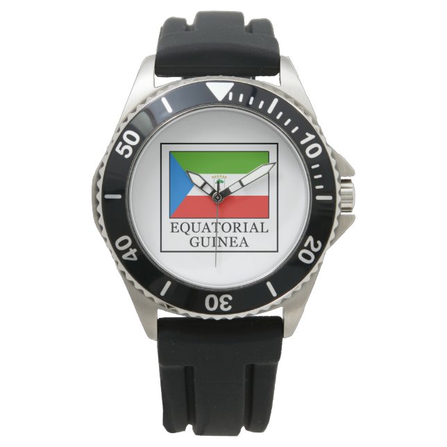 Äquatoriale Guinea Armbanduhr (Vorderseite)