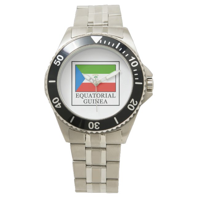 Äquatoriale Guinea Armbanduhr (Vorderseite)