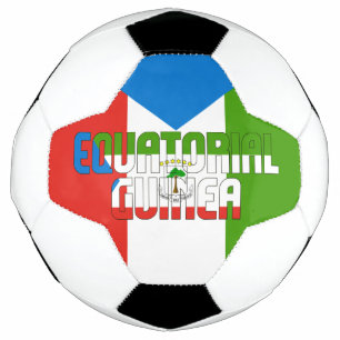 Äquatoriale Guinea Flag Adorable Patriotic Fußball