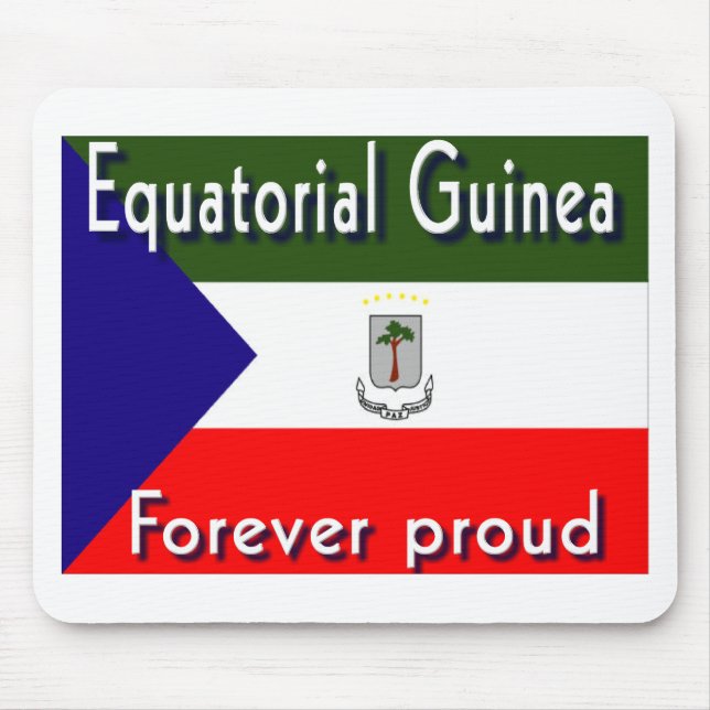 Äquatoriale Guinea Mousepad (Vorne)