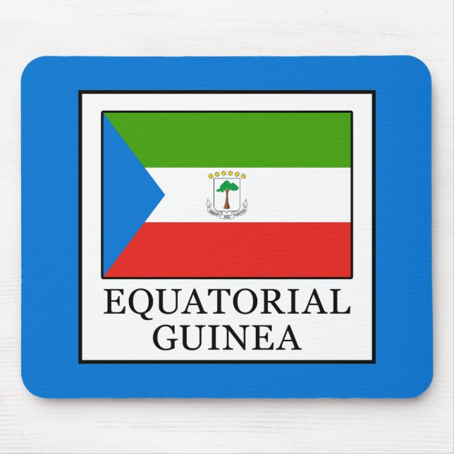 Äquatoriale Guinea Mousepad (Vorne)
