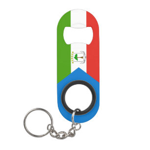 Äquatoriale Guinea Nationalstolz Patriotic Mini Flaschenöffner