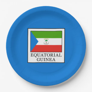 Äquatoriale Guinea Pappteller