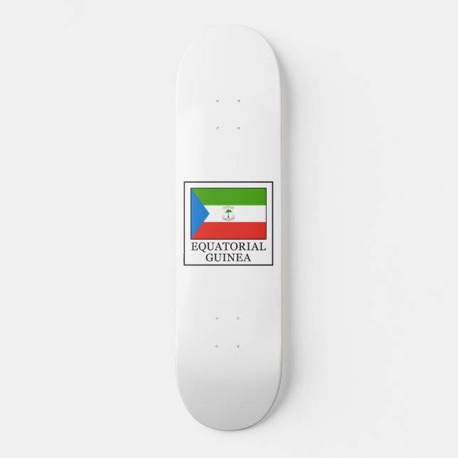 Äquatoriale Guinea Skateboard (Vorderseite)