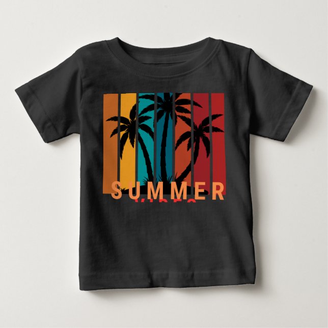 Äquatoriale Sommeratmosphäre Baby T-shirt (Vorderseite)