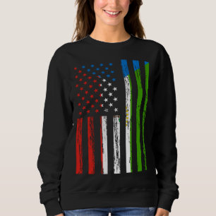 Äquatorialguinea Flagge Amerika USA Äquatorialgui Sweatshirt
