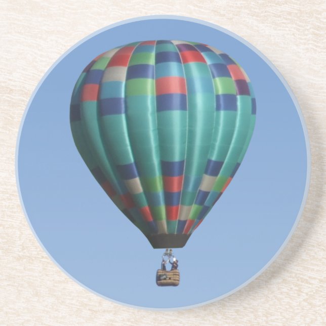 Aquatude Hot Air Balloon Coaster Sandstein Untersetzer (Vorne)