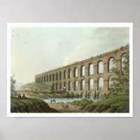 Aqueduct in der Nähe von Belgrad, Serbien, Platte