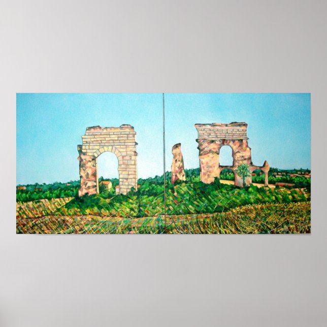 Aqueduct Park View Poster (Vorne)