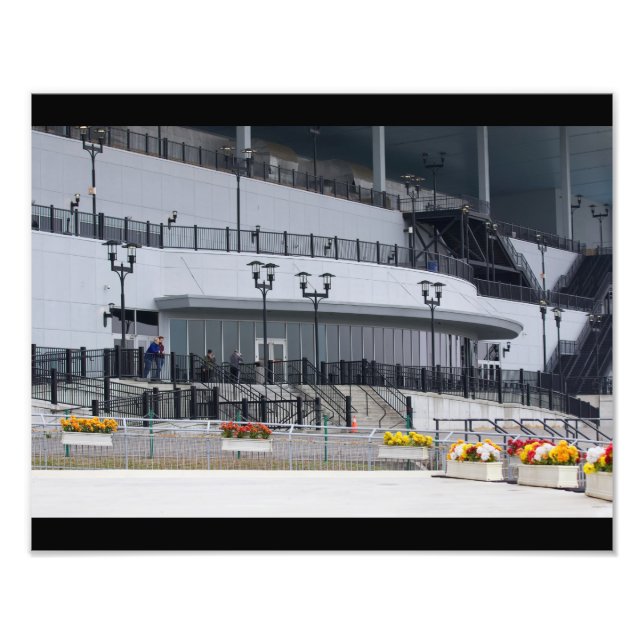 Aqueduct Racetrack Print Fotodruck (Vorne)