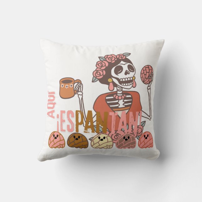 ¡Aquí Espantan ! coussin (Verso)