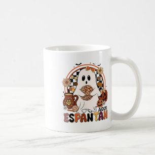 Aqui Espantan! Dia De Muertos Spanish Mexican Hall Kaffeetasse