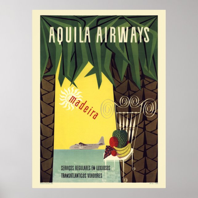 Aquila Airways Madeira Poster (Vorne)