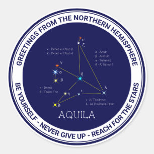Aquila Runder Aufkleber