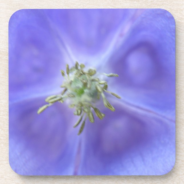 Aquilegia Blume Cork Untersetzer (Vorderseite)