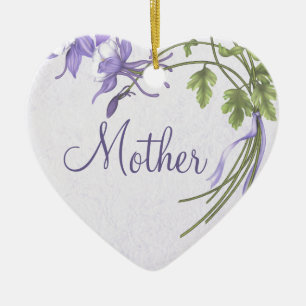 Aquilie-Bouquet-Mutter-Ornament Keramik Ornament