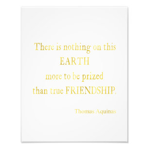 Aquinas Quote Friendship Imitats Inspiration Fotodruck
