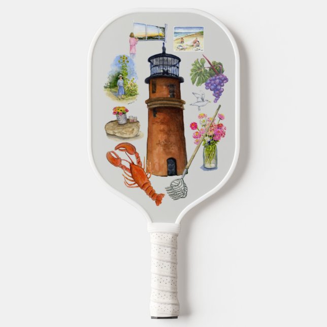 Aquinnah medley auf einem Pickleball Pickleball Schläger (Vorderseite)