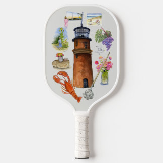 Aquinnah medley auf einem Pickleball Schläger
