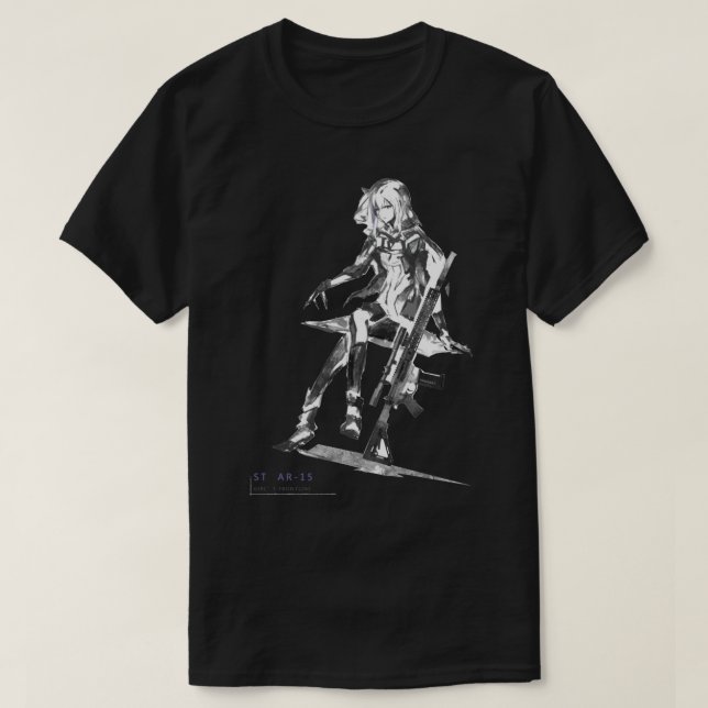 AR15 Girls Frontline T-Shirt (Design vorne)