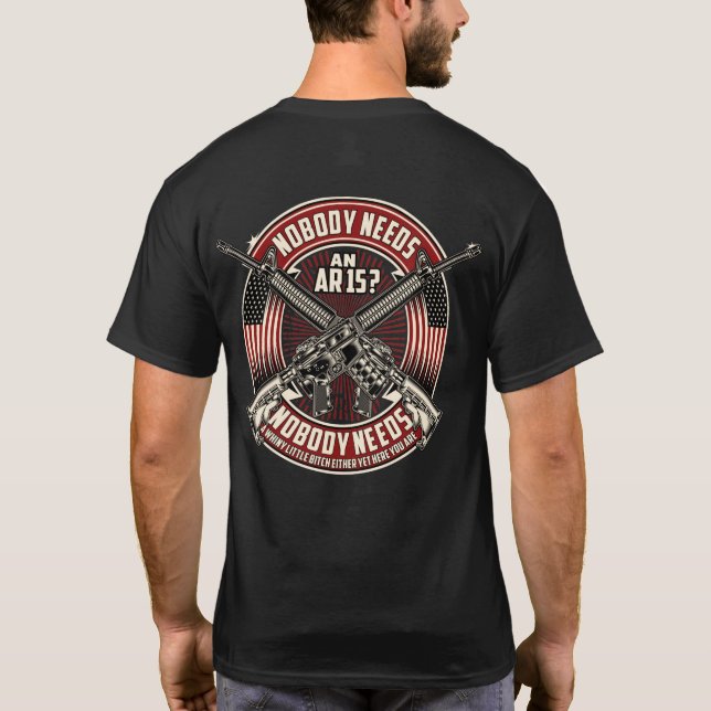 AR15 T-Shirt (Rückseite)