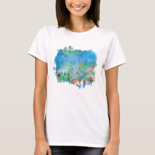** AR23 Monet Seerosen Teich Malerei T-Shirt