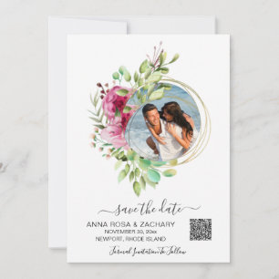 *~* AR6 QR Blumenseite - Hochzeitswebsite Save The Date