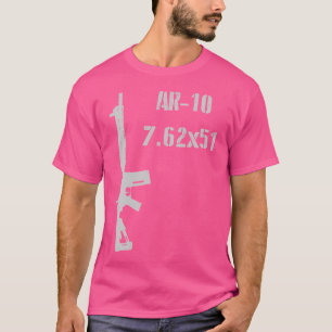 Ar-10 7,62x51mm .308 Gewehr 2. Zusatzartikel 7,62  T-Shirt