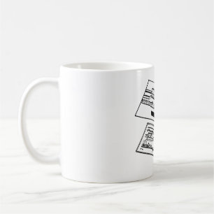 AR 15 BCG Diagramm-Kaffee-Tasse entriegelnd Kaffeetasse