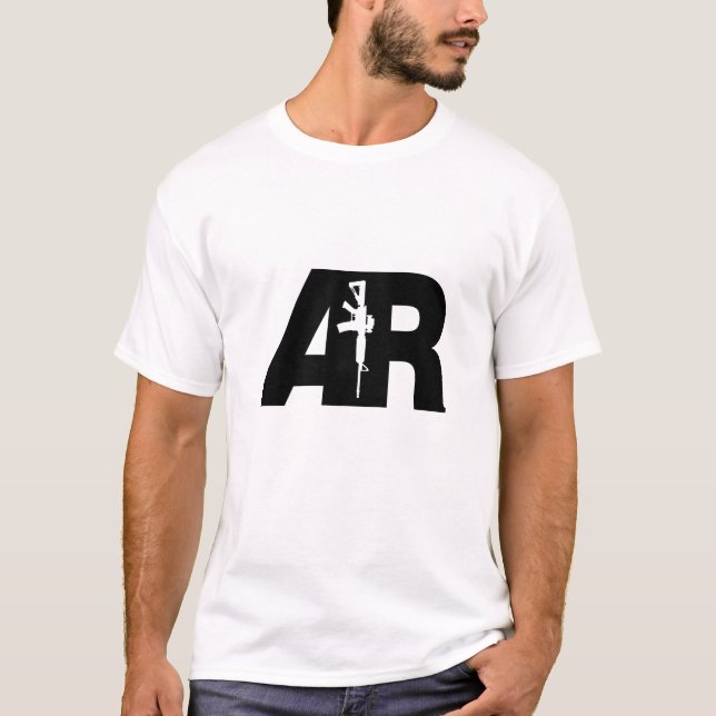 AR-15 Gun, AR15 Rifle T - Shirt (Vorderseite)