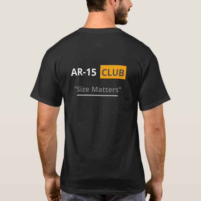 AR-15-Hub T-Shirt (Rückseite)