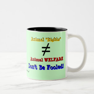 AR ist nicht gleich AW Zweifarbige Tasse