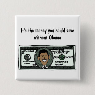 AR, lustiger Antipolitischer Knopf Obama Button