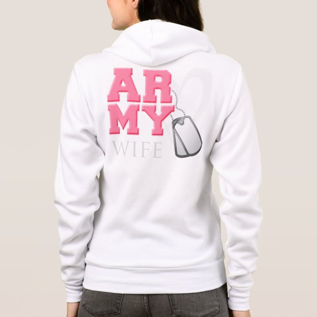 AR-MY-Ehefrau Hoodie (Rückseite)