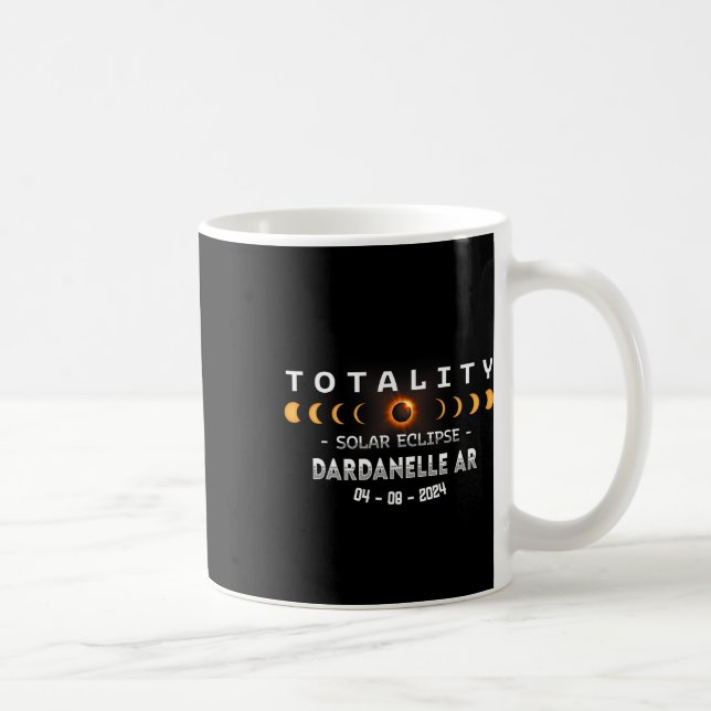 Ar Total Solar Eclipse 2024 Kaffeetasse (Rechts)