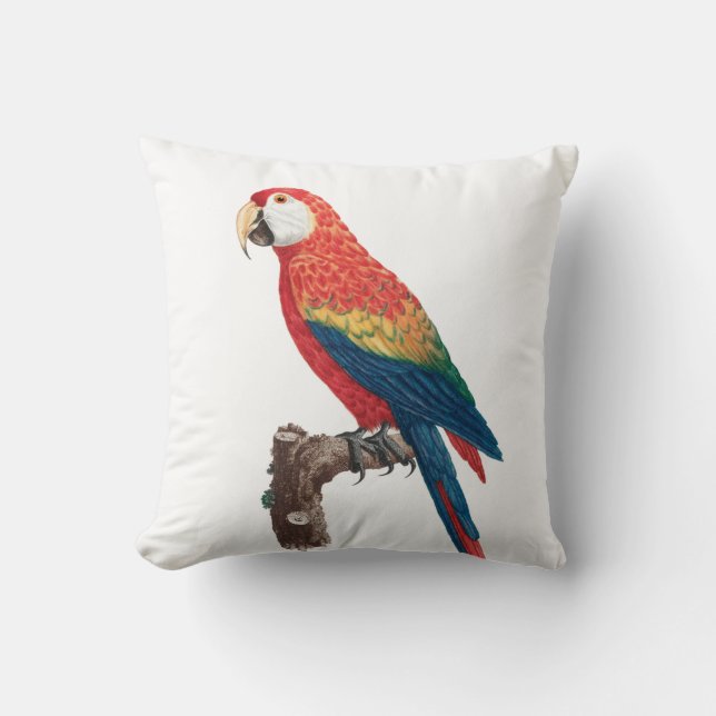 Ara Canga Parrot Kissen (Vorderseite)