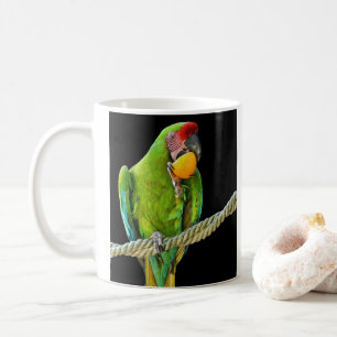 Ara Militaris Grüne Papagei Kaffeetasse
