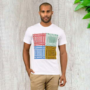 Arab Shemagh Scarves Mens T - Shirt