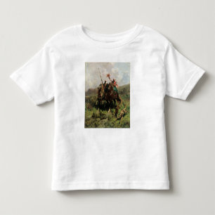 Araber mit einem Falken Kleinkind T-shirt